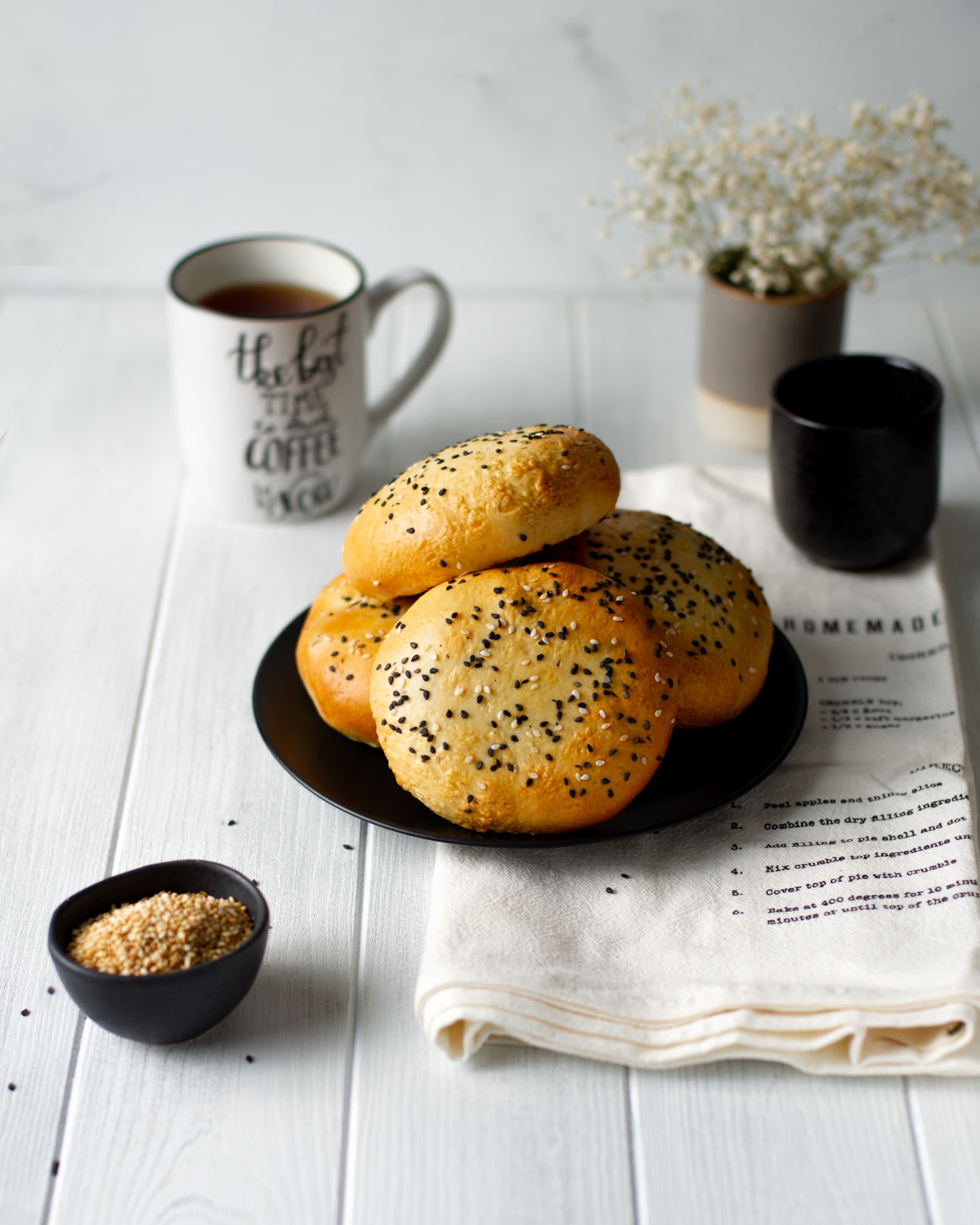 Bacon Cheeseburger Piroshky w/ Sauce