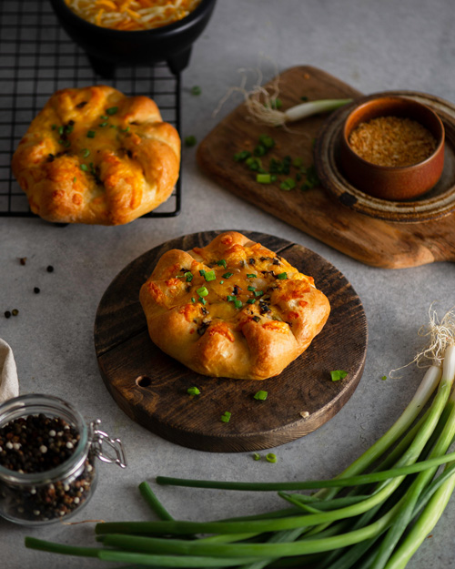 Peraski Beef & Cheese Piroshky